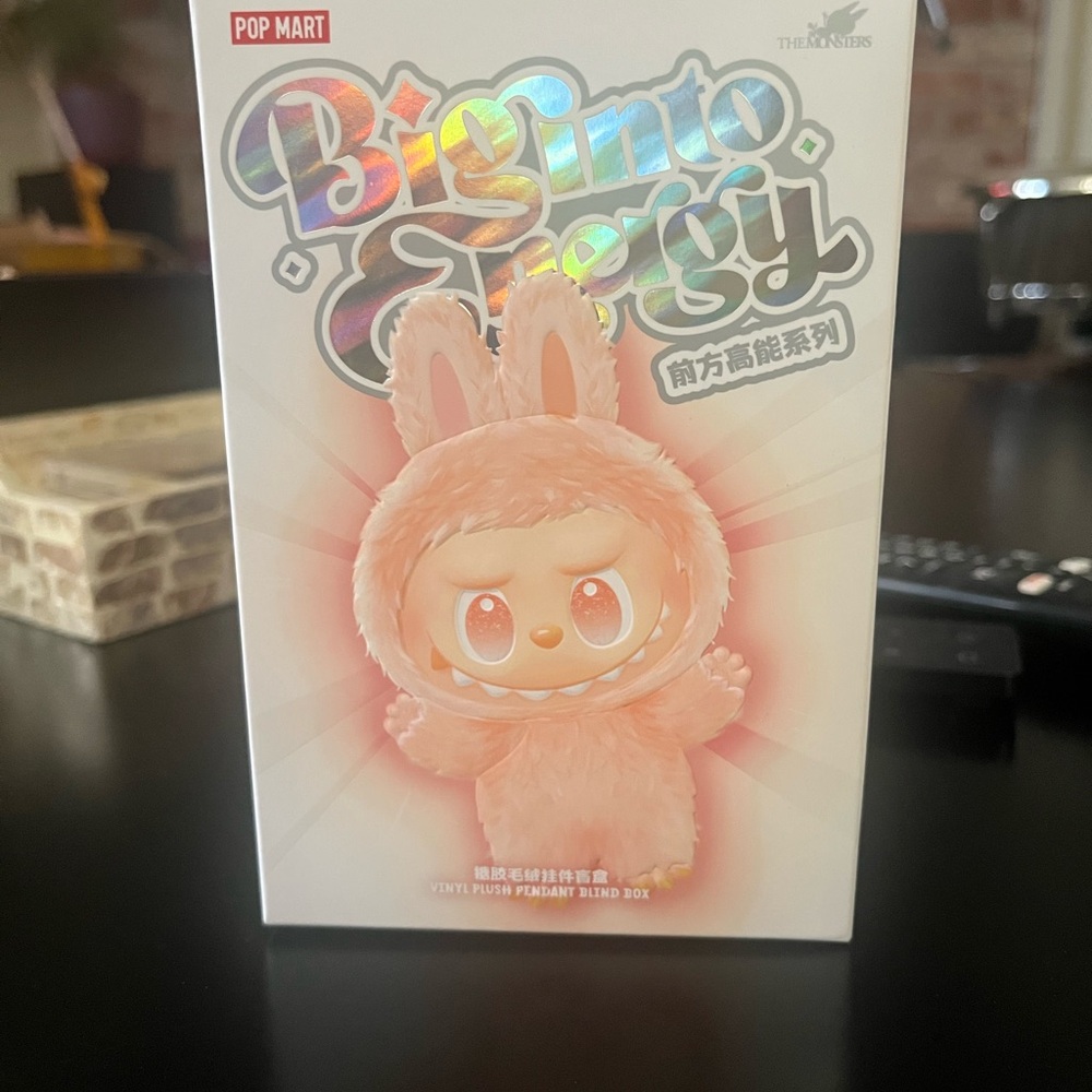 Pop Mart Big Into Energy Vinyl Plush